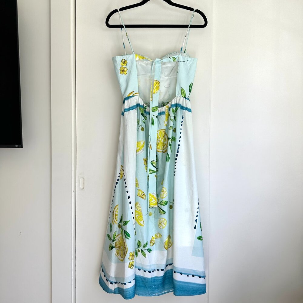 Zara Lemon Poplin Dress - Picture 8 of 14